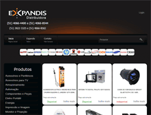 Tablet Screenshot of expandis.com.br